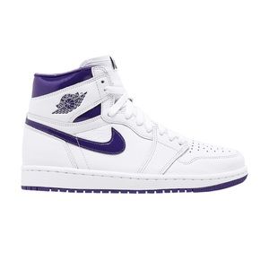 (SOLD) Air Jordan 1 High OG CD0461 151 Purple & White NEW